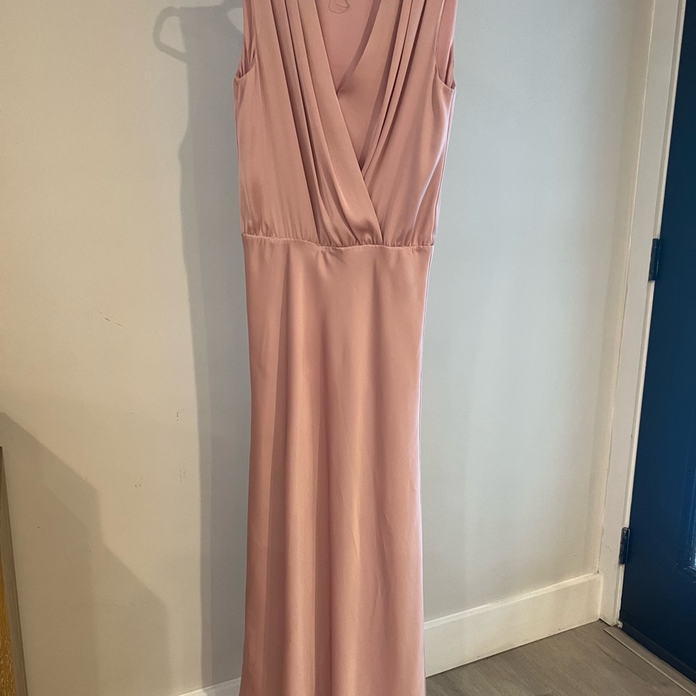 Favorite Daughter Pale Pink Sleevless Lined Dress